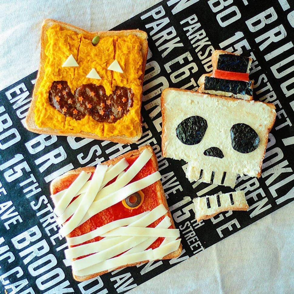 おばけシュウマイ、ミイラドッグ、ガイコツハンバーグ…【簡単ハロウィンごはんアイデア8選】今年は何作る？