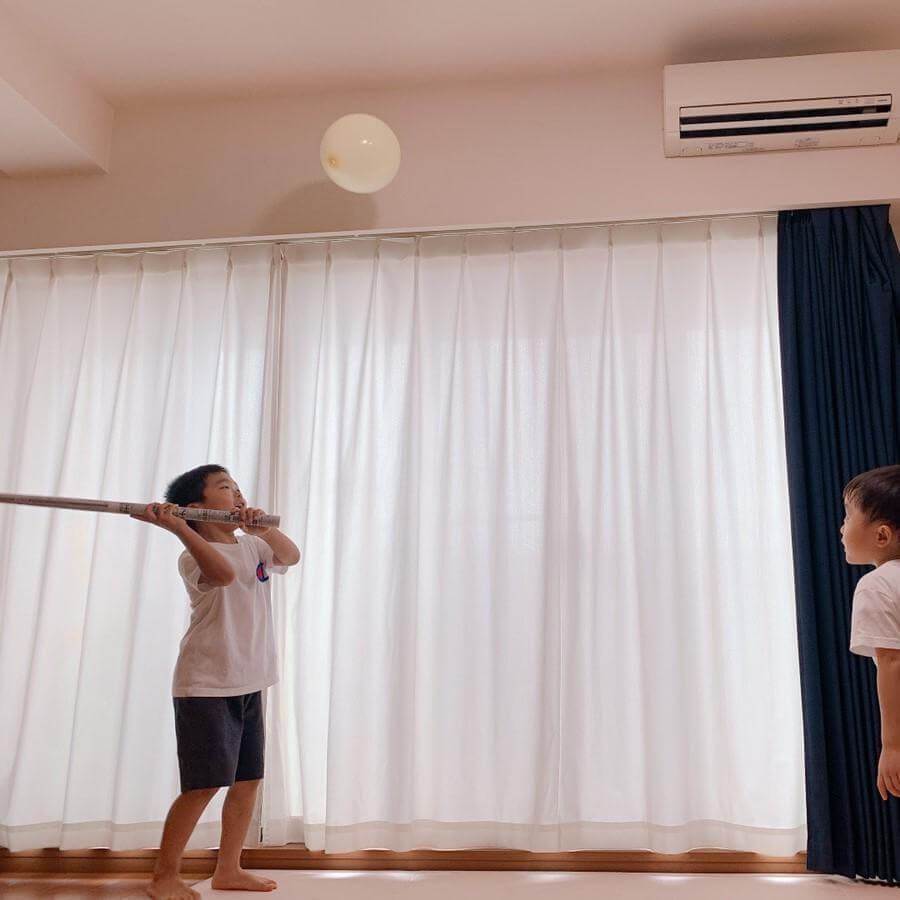 永遠に遊んでいられるかも…体力を持て余した兄弟が再び「おうちで60秒チャレンジ」に挑戦！運動不足解消に成功♪