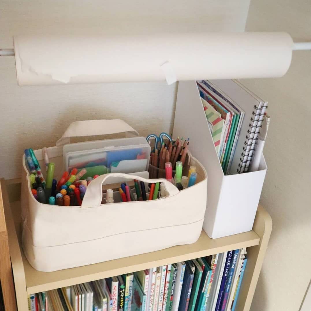 【子どもの文房具収納】はさみや色鉛筆…もう「片付けなさ～い！」と言わなくてOK！子どもが自分で片付ける収納アイデア5選